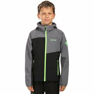 KILPI RAVIO Fiú softshell dzseki, fekete, méret kép