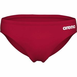 Arena TEAM SWIM BRIEFS SOLID Férfi úszó slip, piros, méret kép