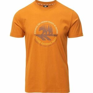 Hi-Tec HORAL Férfi pamut póló, barna, méret kép