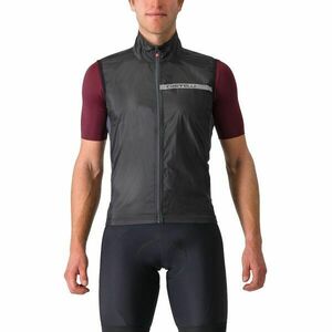Castelli SQUADRA VEST Férfi kerékpáros mellény, fekete, méret XXXL kép
