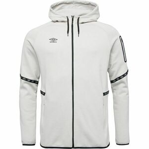 Umbro TERRACE FULL ZIP HOODIE Férfi pulóver, szürke, méret kép