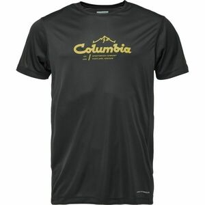 Columbia ZERO RULES LIGHT SS GRAPHIC CREW Férfi póló, fekete, méret kép