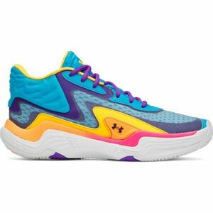 Under Armour SPAWN 7 MID Férfi kosárlabda cipő, kék, méret 45 kép