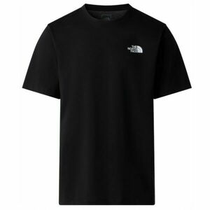 The North Face M MONTE REGULAR SHORT SLEEVE TEE-GRAPHIC Férfi póló, fekete, méret kép
