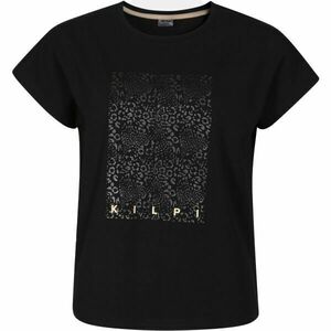 KILPI JERSIE Női pamut póló, fekete, méret kép