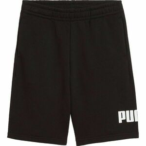 Puma ESSENTIALS NO.1 LOGO SHORTS TR B Fiú rövidnadrág, fekete, méret kép