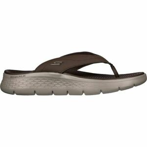 Skechers GO WALK FLEX Férfi flip-flop papucs, barna, méret kép