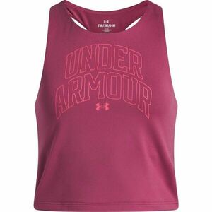 Under Armour MOTION BRANDED TANK Lány atléta, piros, méret XL kép