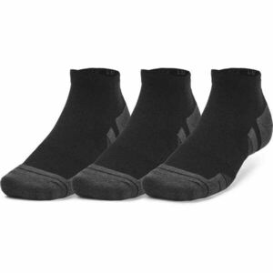 Under Armour PERFORMANCE TECH 3PK LOW Uniszex zokni, fekete, méret M kép