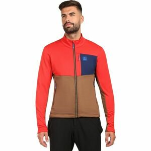 KILPI ERIN Férfi polár pulóver, barna, méret kép