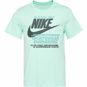 Nike SPORTSWEAR TEE 6MO FUTURA Férfi póló, világoszöld, méret kép