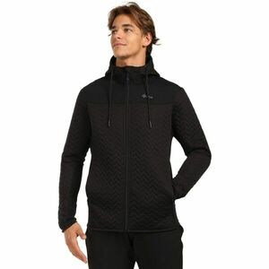 KILPI NEVIA Férfi polár pulóver kapucnival, fekete, méret XXXL kép