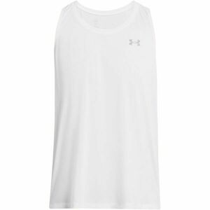 Under Armour LAUNCH SINGLET Férfi atléta, fehér, méret M kép