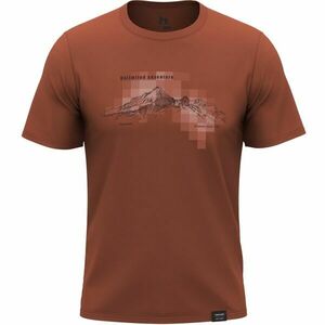 Hannah LUKE Férfi póló, barna, méret XXXL kép