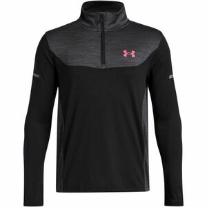 Under Armour TECH UTILITY 1/4 ZIP Fiú pulóver, fekete, méret M kép