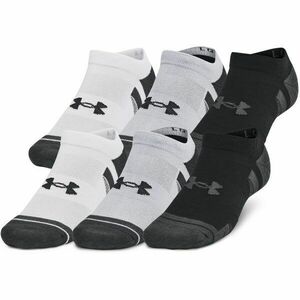 Under Armour PERF TECH 6PK NS Uniszex zokni, szürke, méret kép