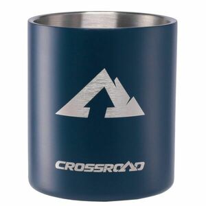 Crossroad CARABINER MUG 350 Rozsdamentes acél termoszbögre, sötétkék, méret kép