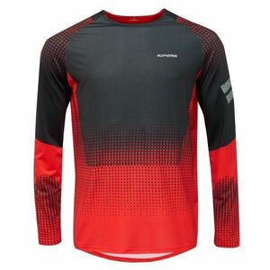 Klimatex TROY Férfi MTB hosszú ujjú póló, piros, méret kép