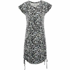 ALPINE PRO DWENA Női ruha, fekete, méret kép