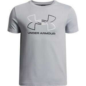 Under Armour GL FOUNDATION Fiú póló, szürke, méret L kép