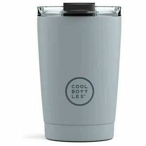 COOL BOTTLES TERMO 330 ML Rozsdamentes thermo bögre, szürke, méret 330 ML kép