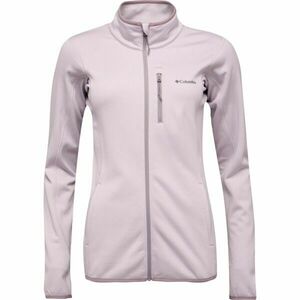 Columbia ESSENTIAL HIKE™ GRID FLEECE FULL ZIP Női polár pulóver, lila, méret kép