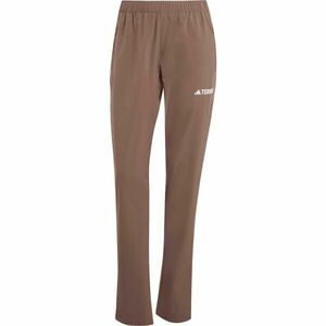 adidas MULTI TERREX ESSENTIALS PANTS W Női túranadrág, barna, méret kép