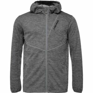 Head VOLTURNO Férfi technikai pulóver, sötétszürke, méret kép