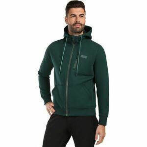 KILPI DANILO Férfi pamut kapucnis pulóver, sötétzöld, méret kép
