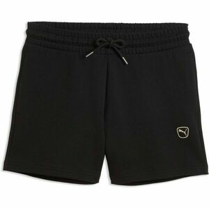 Puma ESSENTIALS ELEVATED MID-RISE SHORTS 5" Női rövidnadrág, fekete, méret kép