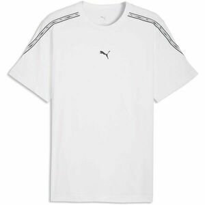 Puma ESSENTIALS TAPE TEE Férfi póló, fehér, méret kép