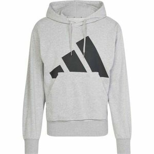 adidas M BL FT HOODED Férfi pulóver, szürke, méret XXL kép