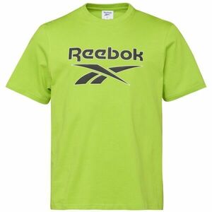 Reebok HARRY HD LOGO SS Férfi póló, zöld, méret kép