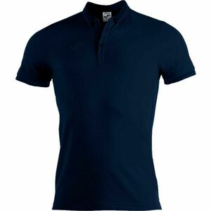 Joma POLO SHIRT BALI II SS Férfi galléros póló, sötétkék, méret XXXL kép