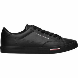 Tommy Hilfiger VULC CORE RWB LONG LACE LTH Férfi szabadidős sneaker, fekete, méret kép