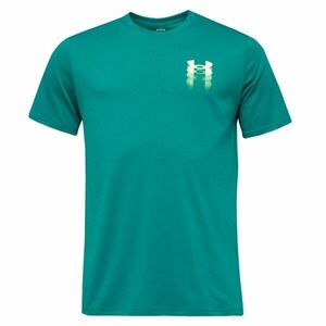 Under Armour BLUR LOGO SS Férfi póló, zöld, méret S kép