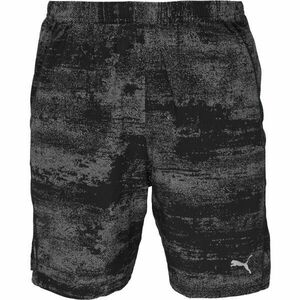 Puma M RUN VELOCITY 7" AOP SHORT Férfi futó rövidnadrág, fekete, méret kép