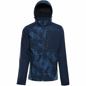ALPINE PRO HOOR Férfi softshell dzseki, sötétkék, méret kép