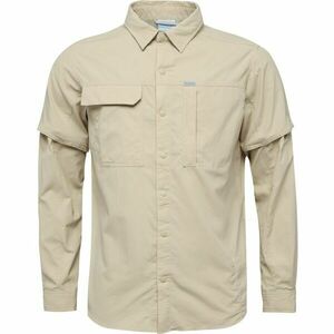 Columbia SKIEN VALLEY LONG SLEEVE SHIRT Férfi outdoor ing, bézs, méret kép