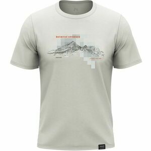 Hannah LUKE Férfi póló, fehér, méret XXXL kép