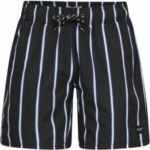 BLEND BHRICK VERTICAL STRP SWIM Férfi fürdősort, fekete, méret kép