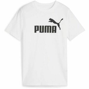 Puma ESSENTIALS N0. 1 LOGO TEE B Fiú póló, fehér, méret kép