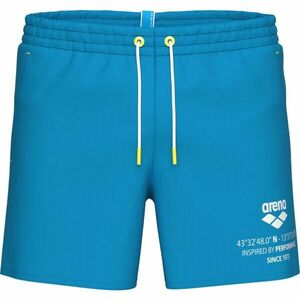 Arena GRAPHIC BEACH SHORT Férfi strand sort, kék, méret kép