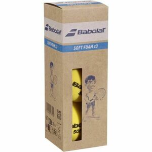 Babolat SOFT FOAM X3 Teniszlabdák, sárga, méret kép