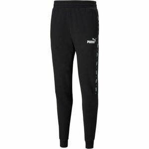 Puma ESS+ TAPE SWEAT PANTS TR CL Férfi melegítőnadrág, fekete, méret XXXL kép
