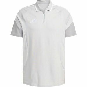 adidas TIRO26 COMPETITION POLO Férfi galléros póló, szürke, méret kép