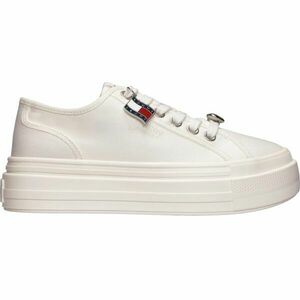 Tommy Hilfiger TJW FLATFORM SNEAKER CHARMS Női sneaker, fehér, méret kép