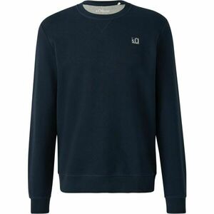 s.Oliver SWEATSHIRT LOGO Férfi pulóver, sötétkék, méret kép