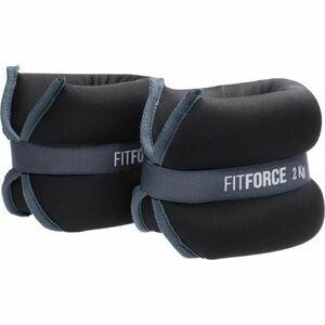 Fitforce ANKLE 2 x 2, 0 KG Bokasúly, fekete, méret kép