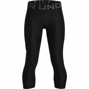 Under Armour HEATGEAR 3/4 LEGGINGS Fiú leggings, fekete, méret XS kép
